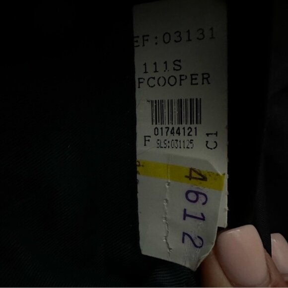 Ralph Lauren 44 Tall Navy Wool CashmereBlazer Sport Coat 2 Button - Picture 8 of 15